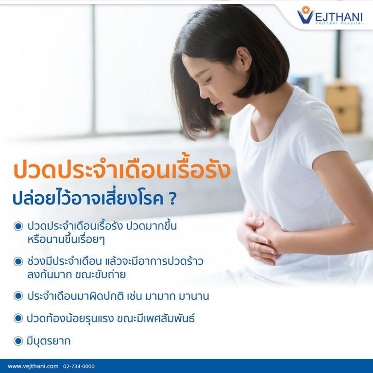 ปวดประจำเดือน เรื้อรัง